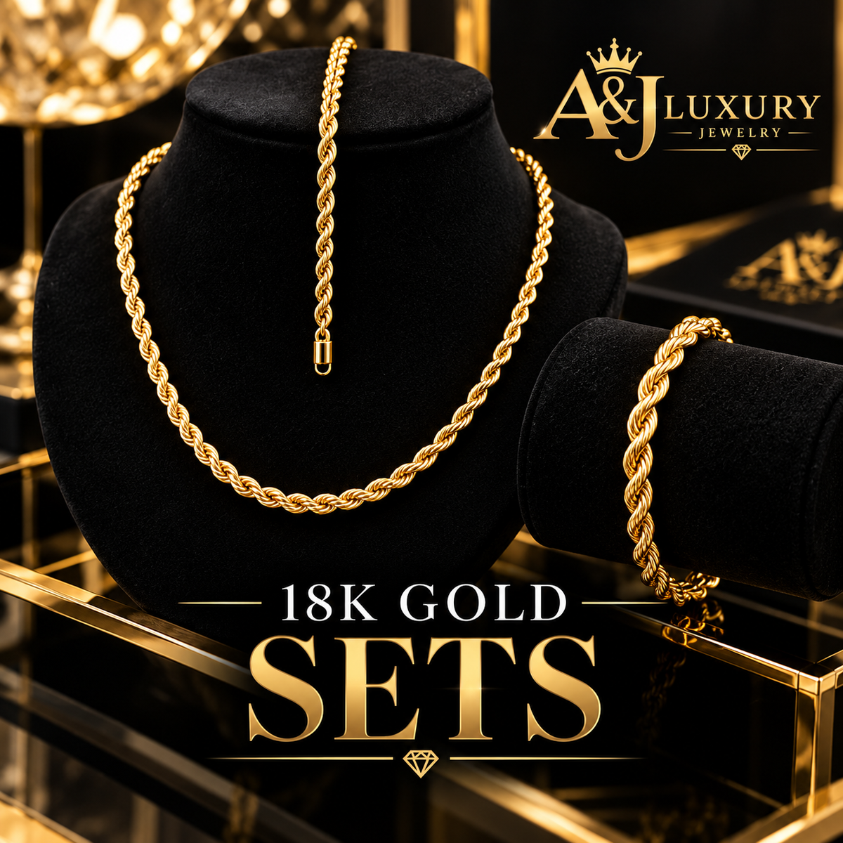 18K GOLD SETS