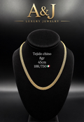 18K Italian Gold Chinese Link Chain | 8g | 45cm